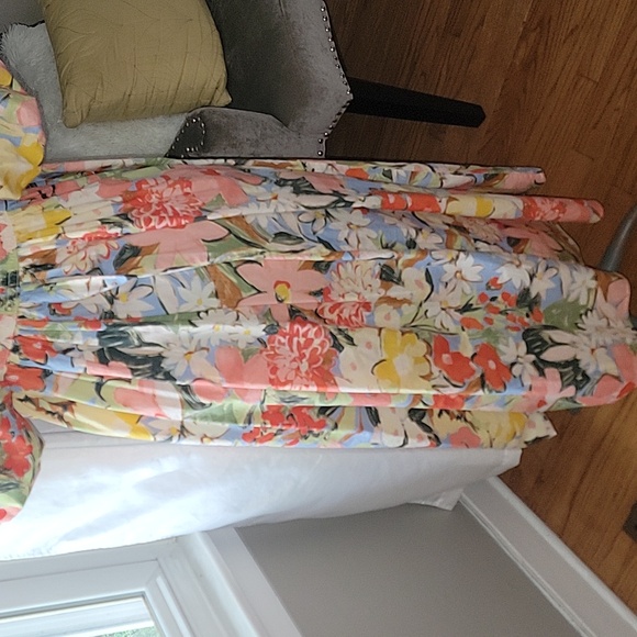 Nobodys Child Pastel Floral Nova Smock Midi Dress - Picture 9 of 10